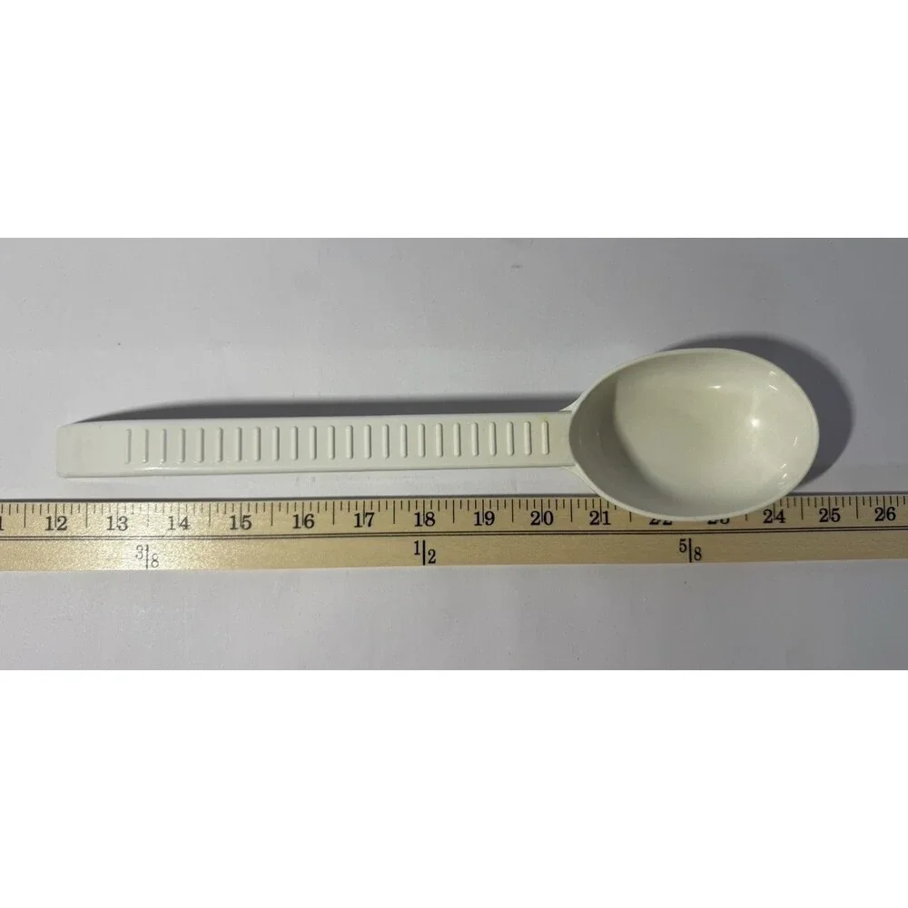 Weight Watchers 1/2 Cup Measuring Spoon Portion Control Long Handle White
